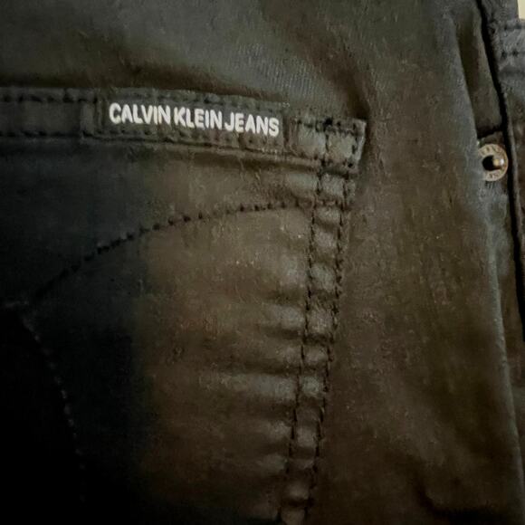 Calvin Klein Jeans, Size 26, Black High-Rise Skinny Jeans - Picture 8 of 11
